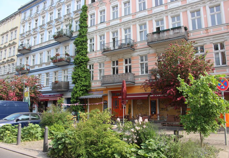 Berlin rue Oderbergerstraße belles maisons