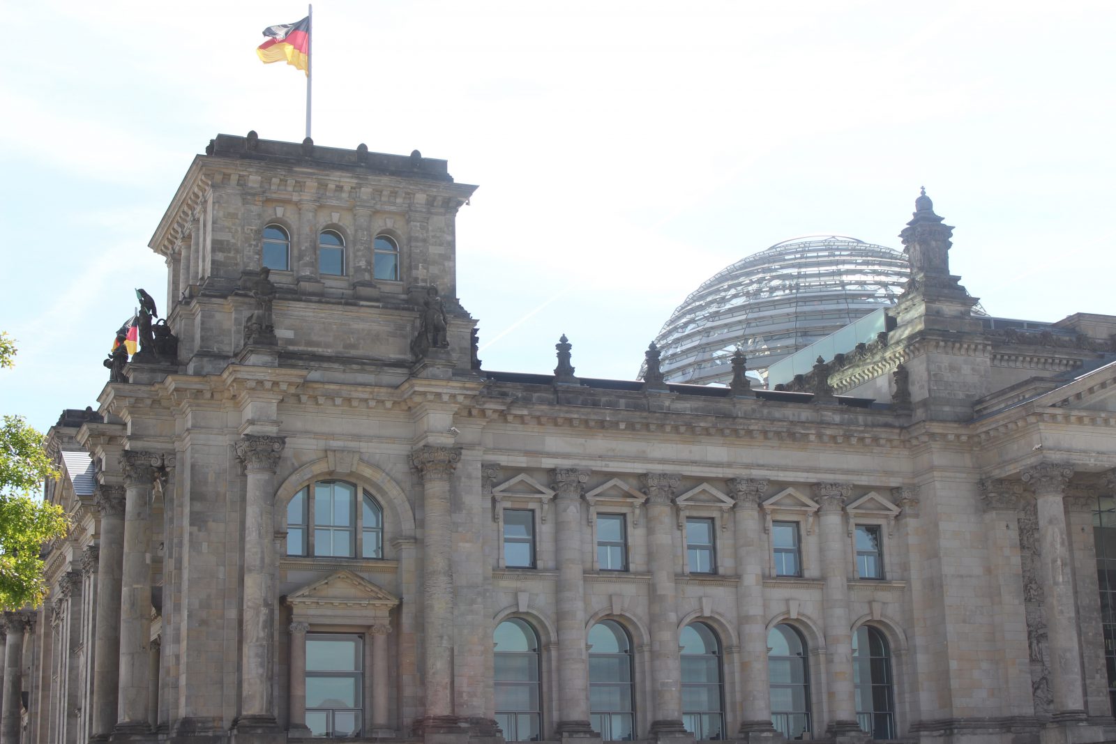 Berlin le Reichstag et sa coupole 