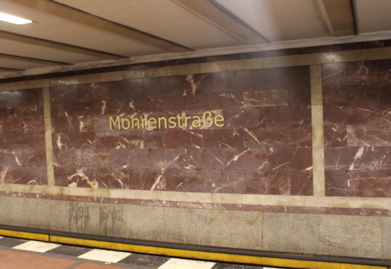 Berlin station de métro Mohrenstrasse