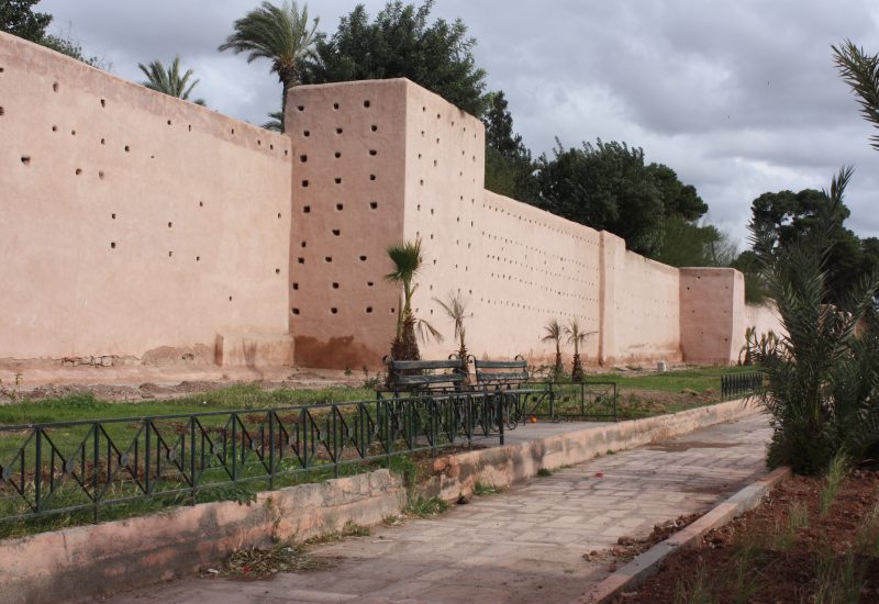 Marrakech les murs de la médina