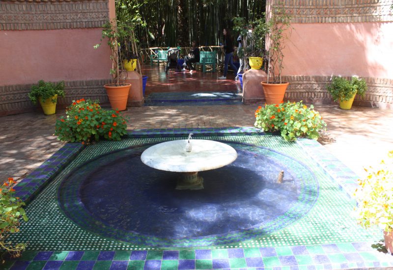 Marrakech Jardin Majorelle entrée