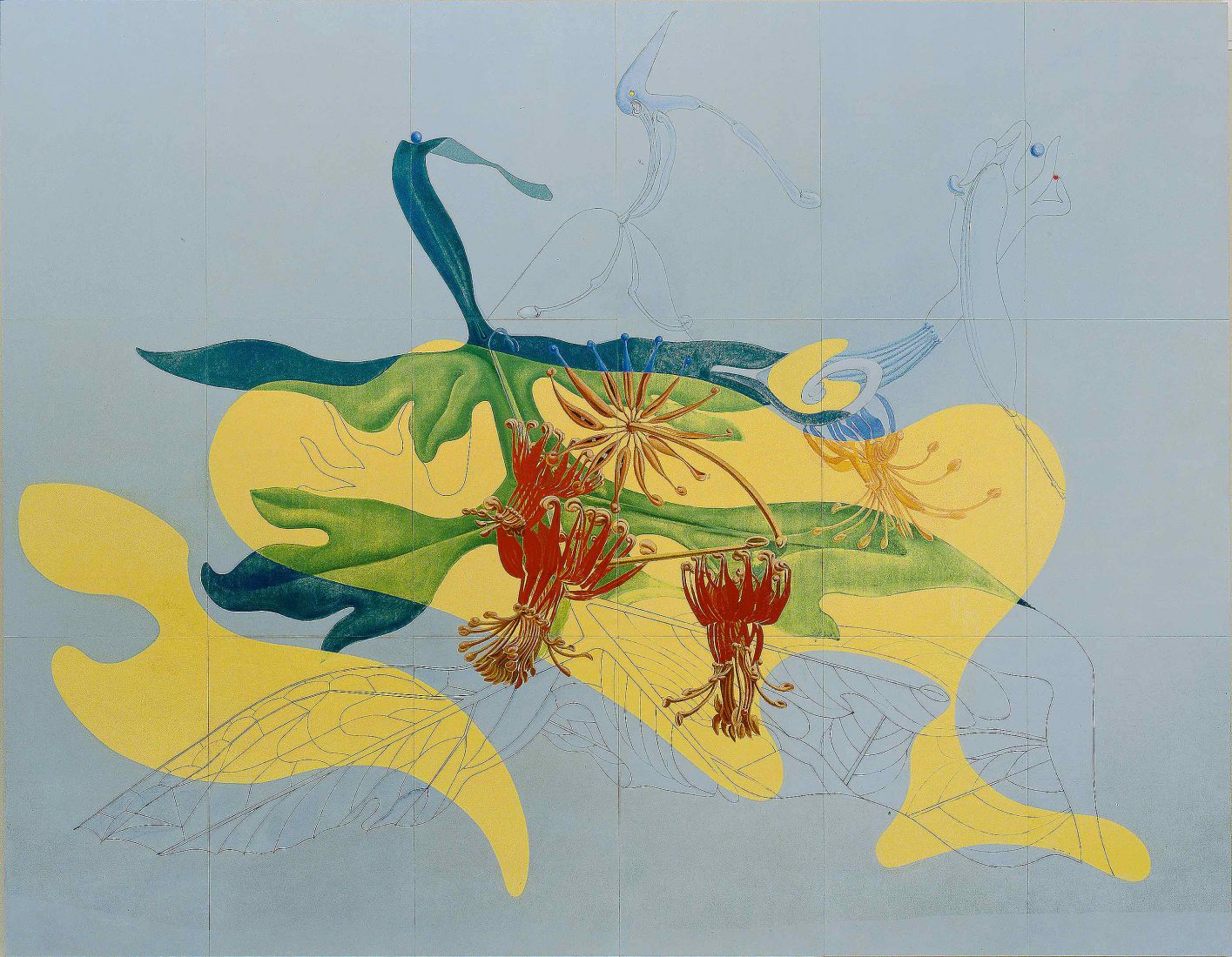 Centre Pompidou Metz - Max Ernst, Pétales et jardin de la nymphe Ancolie, 1934