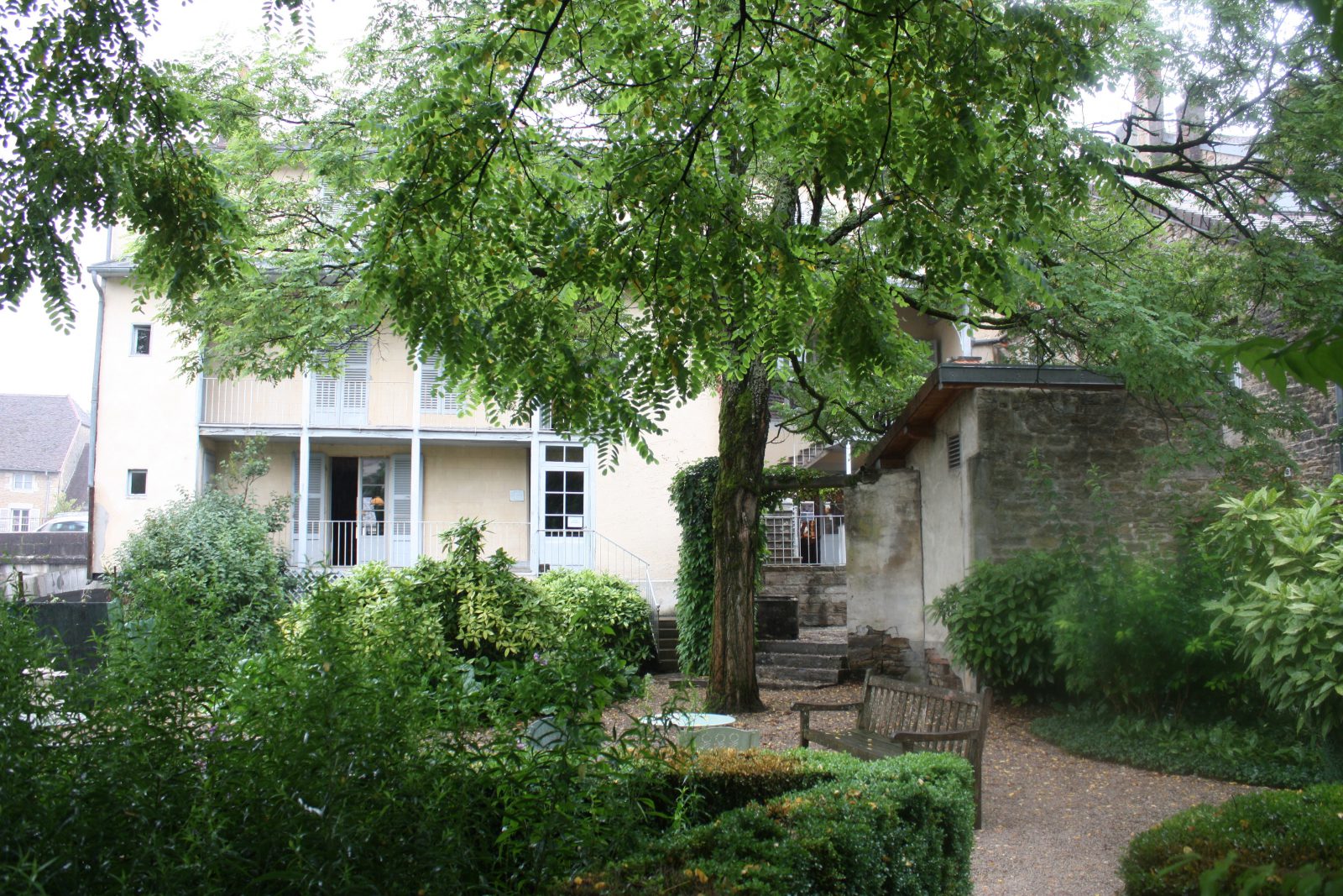 Arbois, arrière de la maison de Louis Pasteur 