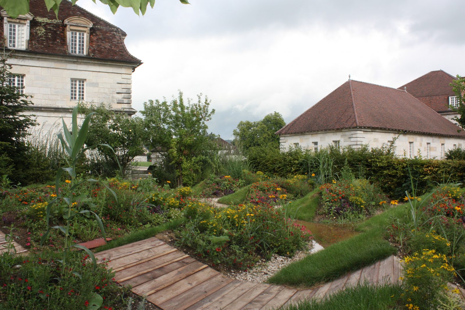 Saline Arc-et-Senans jardins Photo Françoyse Krier