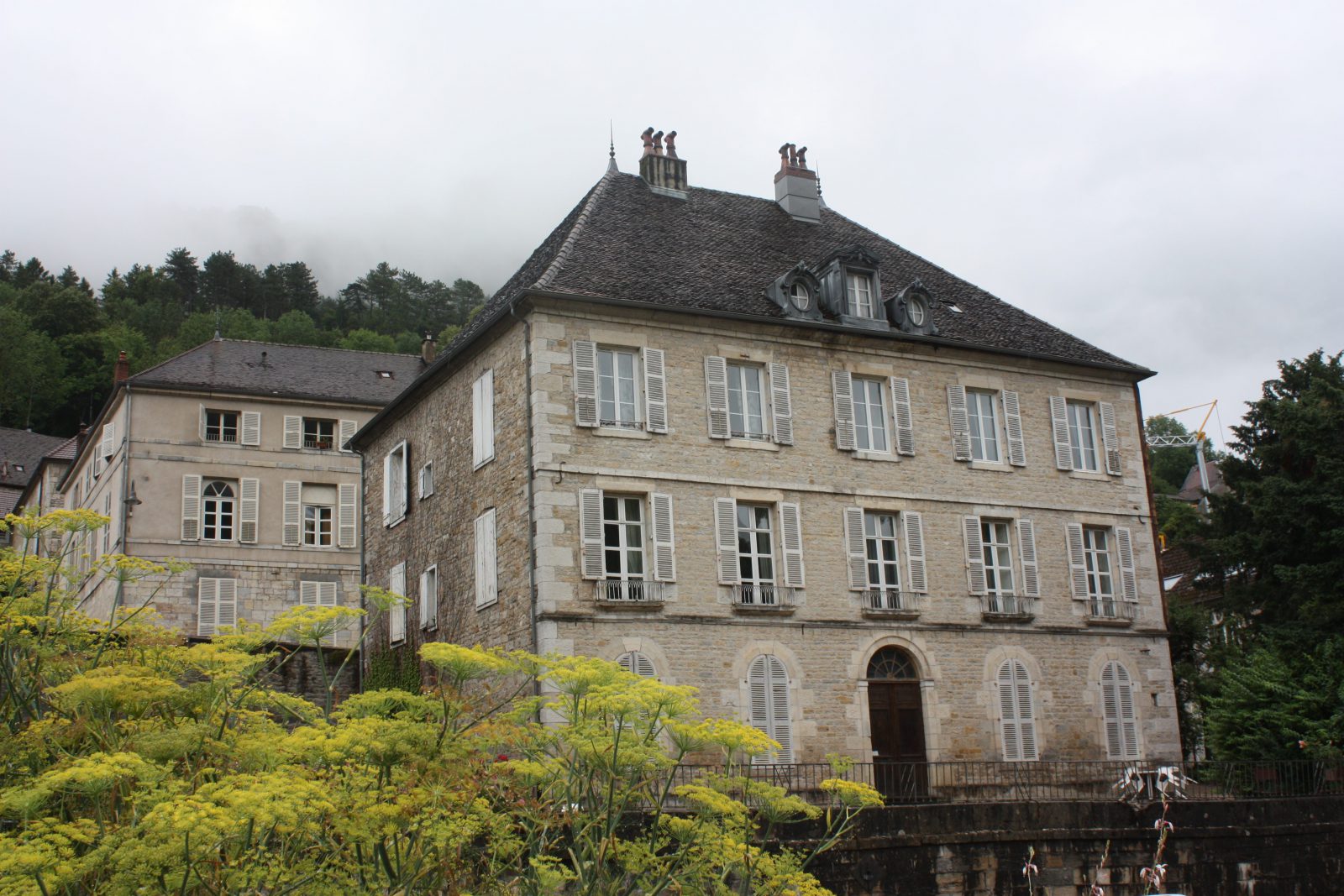 Salins-les-Bains maisons bourgeoises 