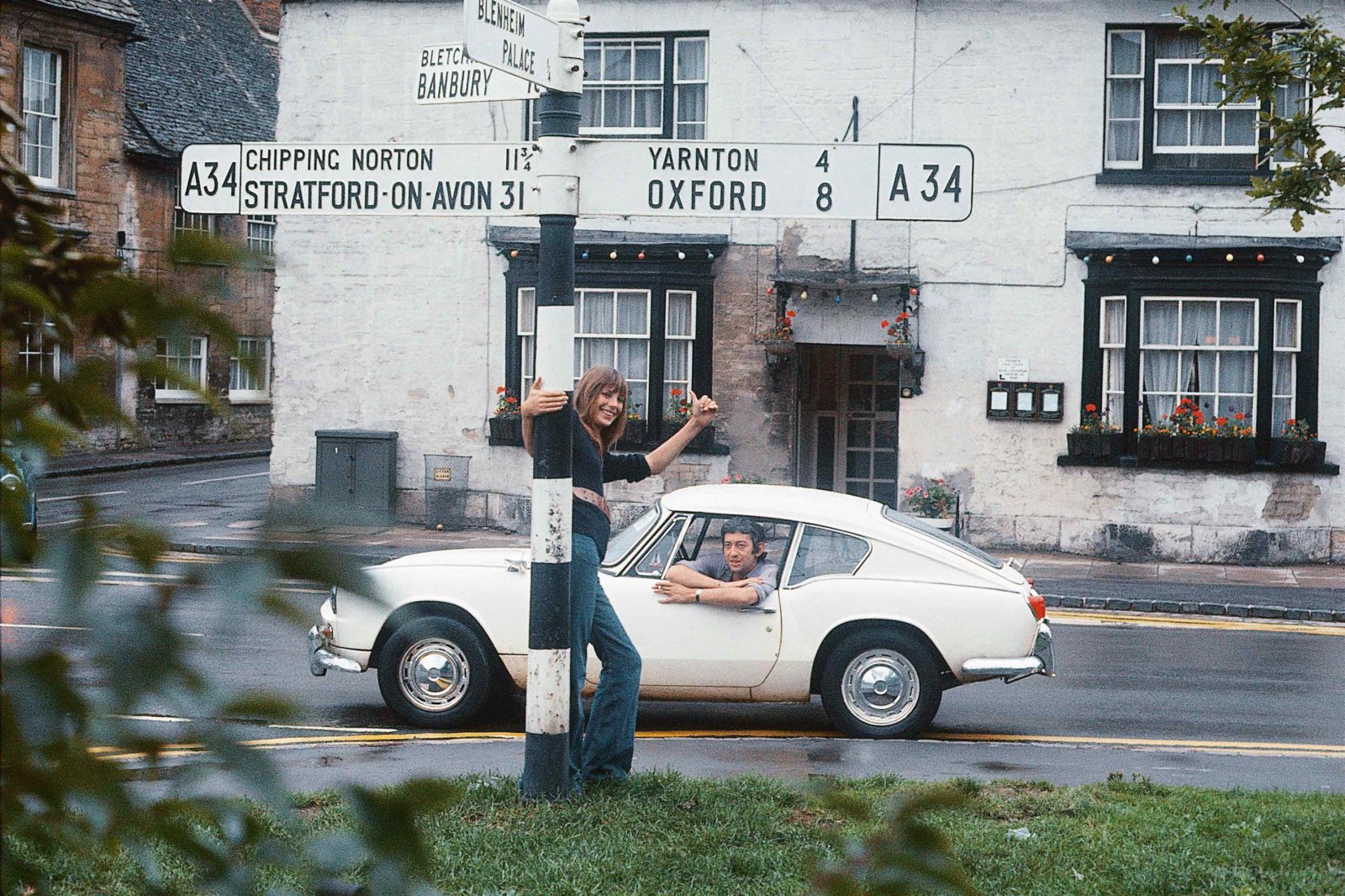 Sur le chemin de Blenheim Palace - 1969 ©Andrew Birkin)