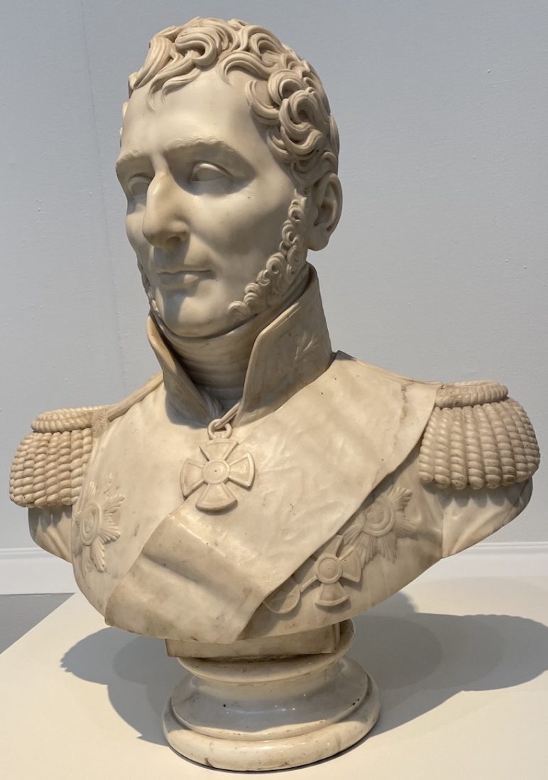 Buste du Lieutenant Général Simon Rath par James Pradier