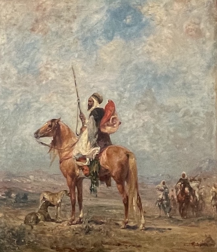 Henri Emilien Rousseau Cheikh sur un cheval, 1905.