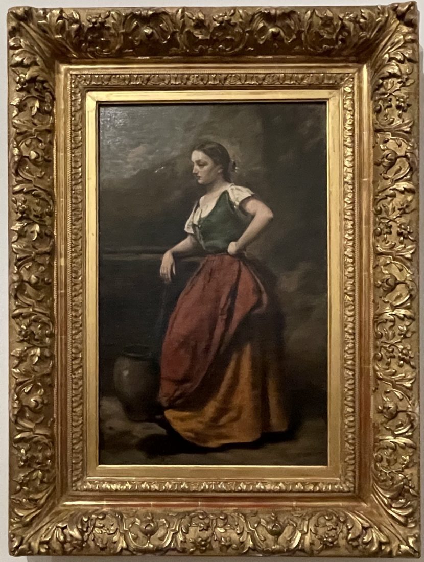 La Jeune femme à la Fontaine" de Corot