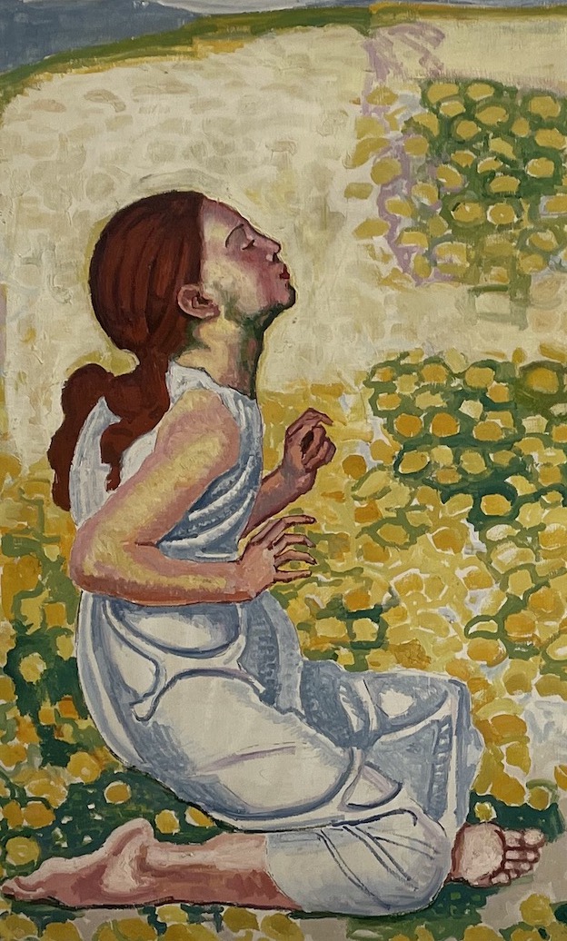 Ferdinand Hodler, Le Printemps détail