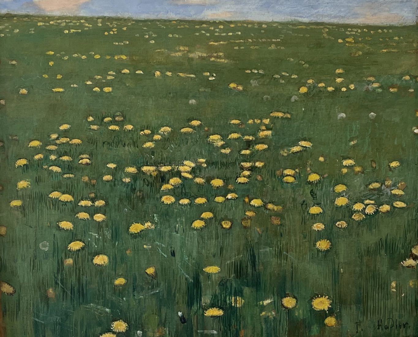 Ferdinand Hodler Pré fleuri.