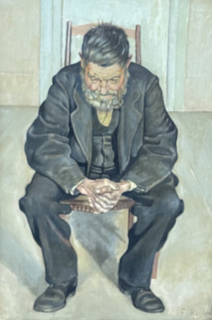 Ferdinand Hodler, Vieillard méditant