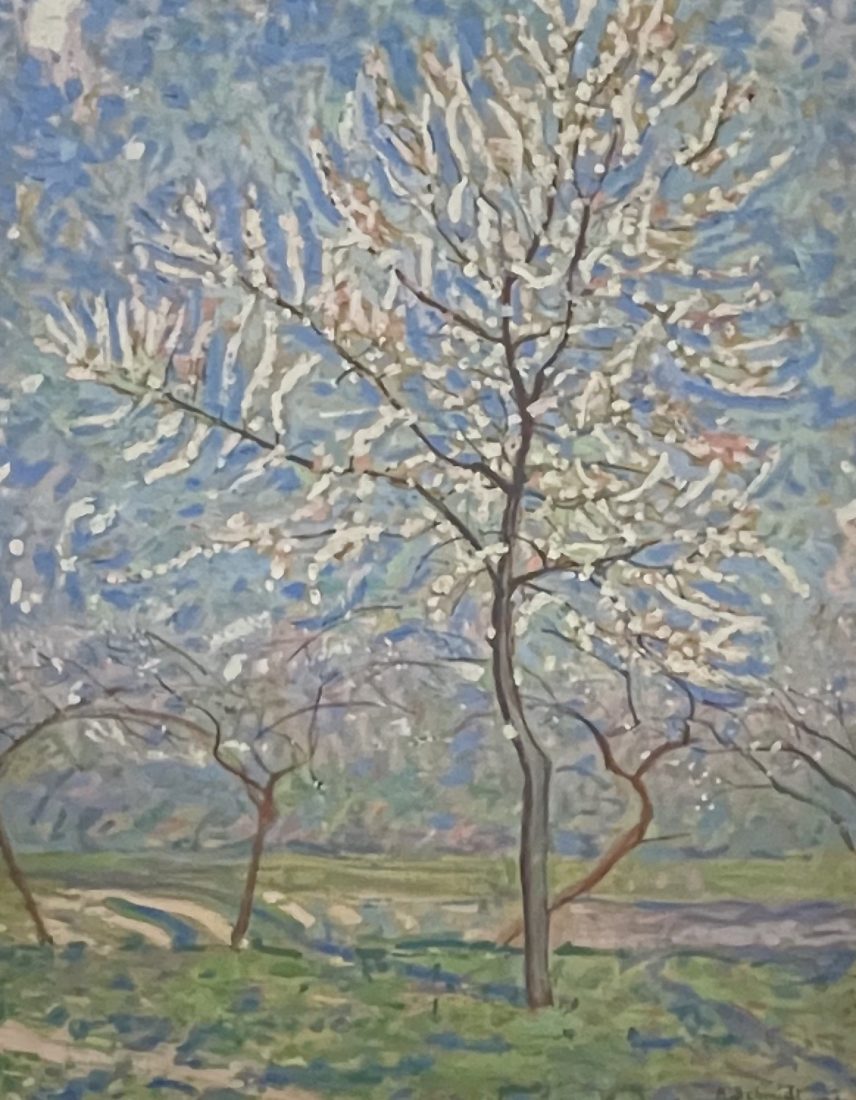 Albert Schmidt (1883-1970) Printemps, Cerisier, 