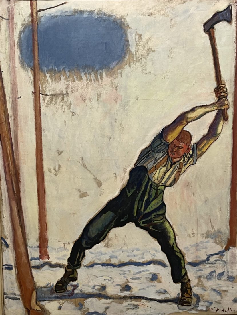 Ferdinand Hodler, Le Bûcheron